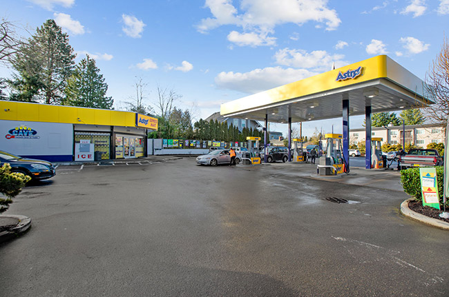 Modern Astro gas station Modern Astro gas station