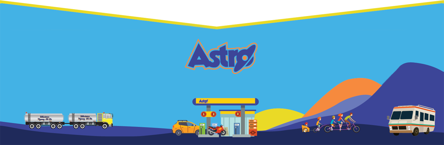 Astro fuel footer graphic Astro fuel footer graphic